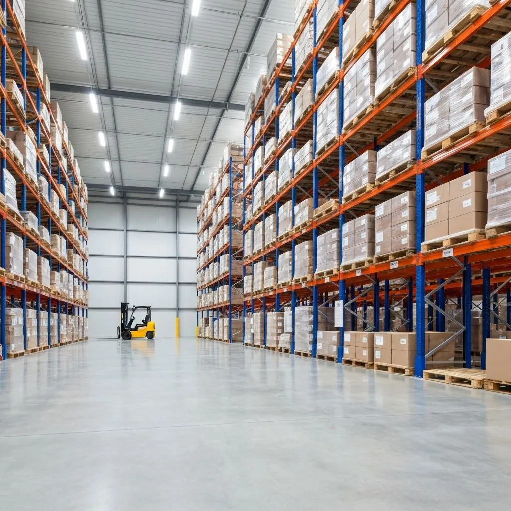 FG Transport secure modern warehouse facility